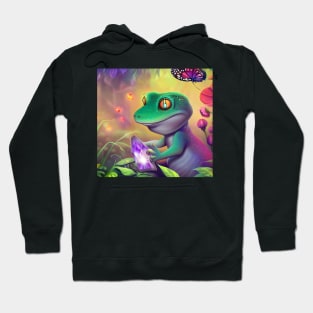 Gecko crystal Hoodie